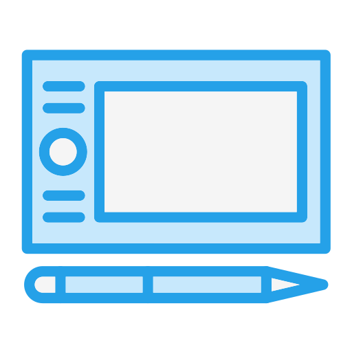 grafiktablet Generic Blue icon