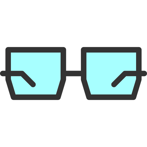okulary słoneczne Generic Outline Color ikona