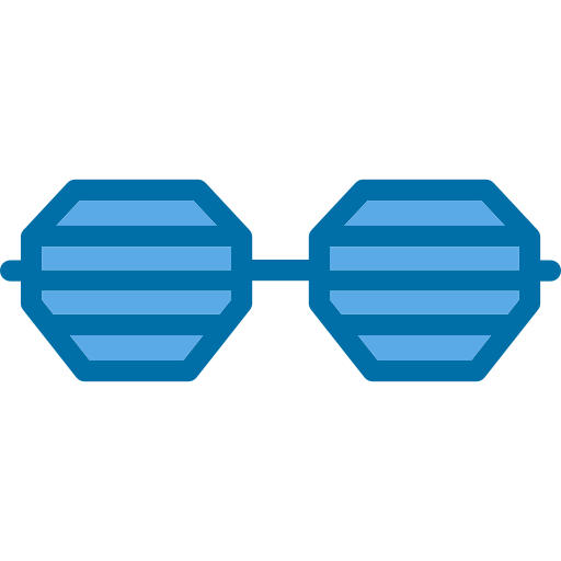 party brille Generic Blue icon