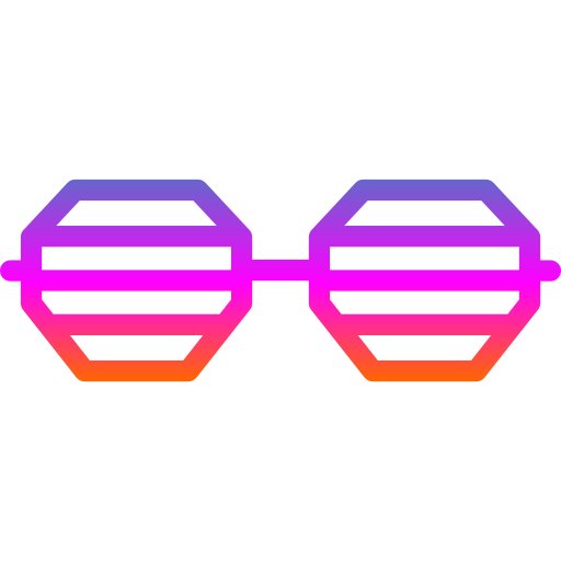 party brille Generic Gradient icon