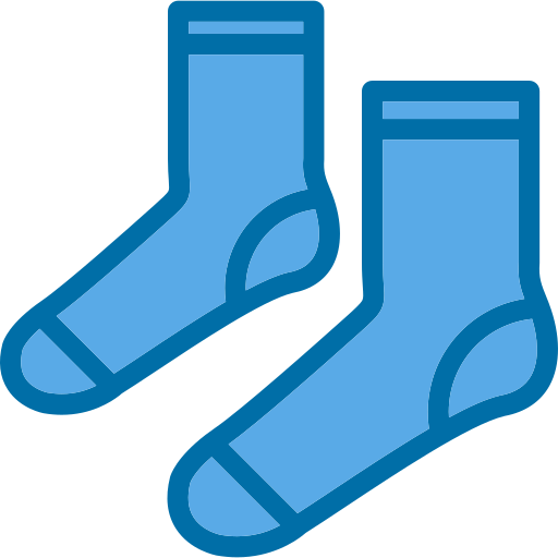 sokken Generic Blue icoon