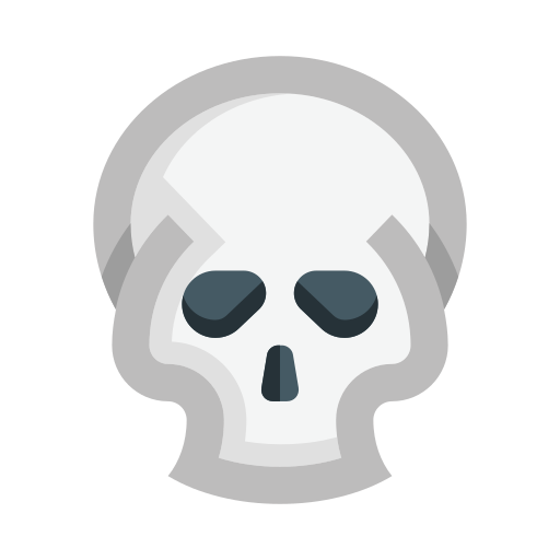 cráneo edt.im Lineal color icono