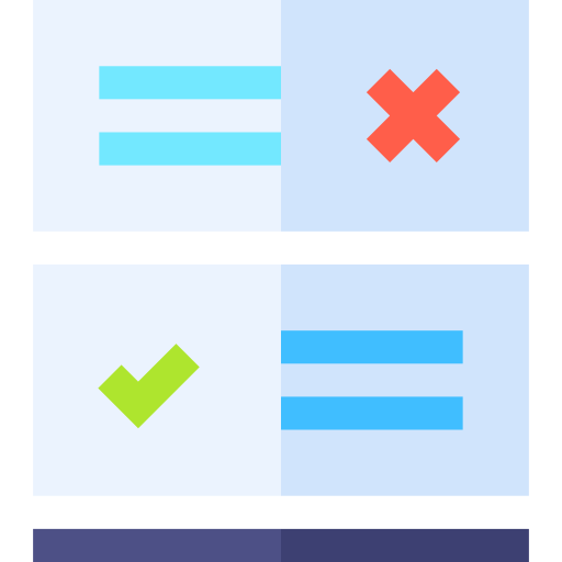 umfrage Basic Straight Flat icon