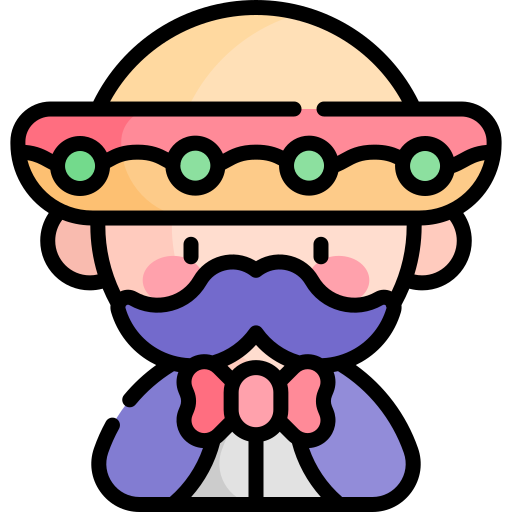 Mariachi Kawaii Lineal color icon