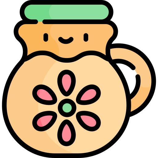 Jar Kawaii Lineal color icon