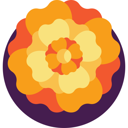 Marigold Detailed Flat Circular Flat icon