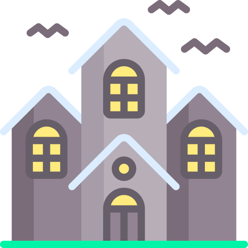 Haunted House Special Flat icon