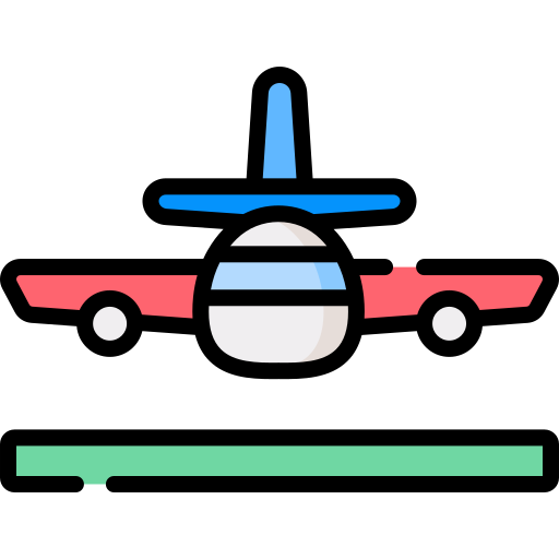 착륙 Special Lineal color icon