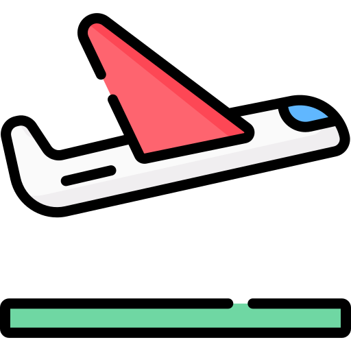 flugzeug Special Lineal color icon