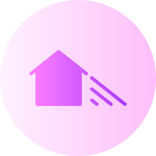 家の影 Generic Flat Gradient icon
