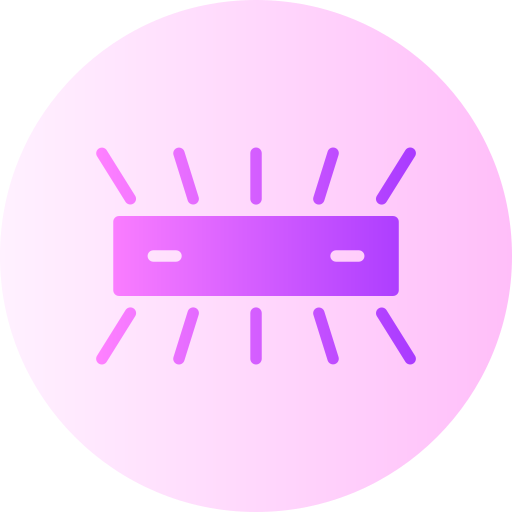 虹色の Generic Flat Gradient icon