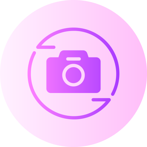 카메라 전환 Generic Flat Gradient icon