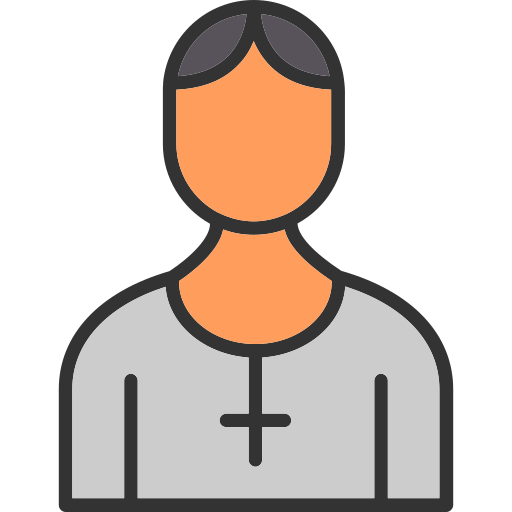 pastor Generic Outline Color icon