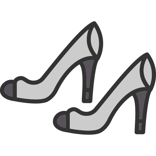 High Heels Generic Outline Color icon