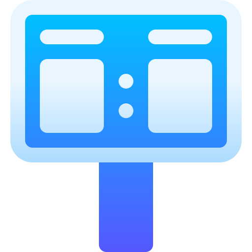 tabellone segnapunti Basic Gradient Gradient icona