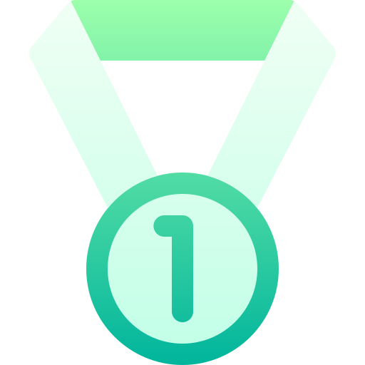 medalla Basic Gradient Gradient icono