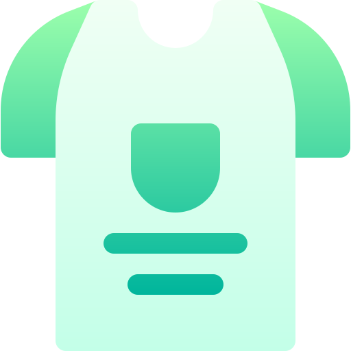 Shirt Basic Gradient Gradient icon