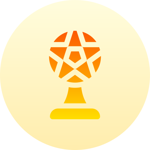 Trophy Basic Gradient Circular icon