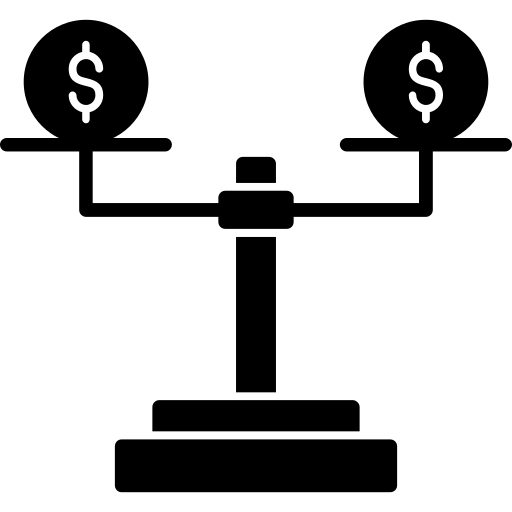 liquidité Generic Glyph Icône