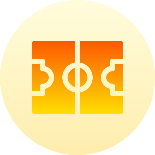 Soccer Basic Gradient Circular icon