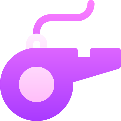 Whistle Basic Gradient Gradient icon