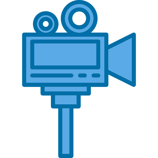 videocamera Generic Blue icoon