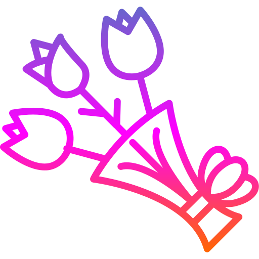ramo de flores Generic Gradient icono