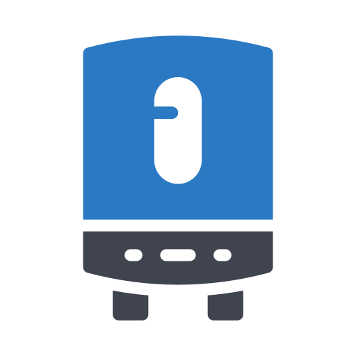 湯沸かし器 Generic Blue icon