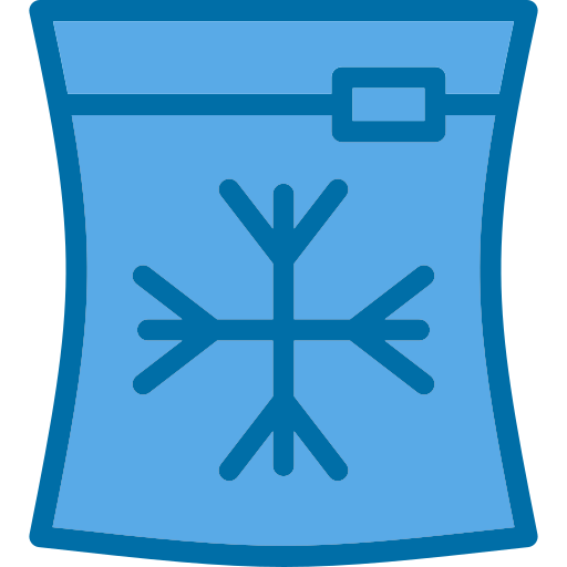 ijs zak Generic Blue icoon