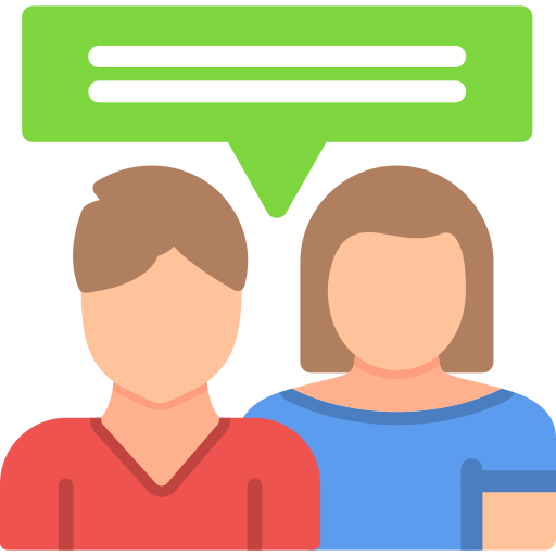 Couple counseling Generic Flat icon