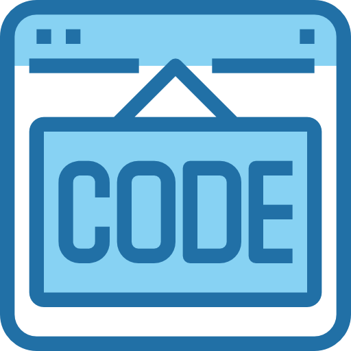 code Accurate Blue icon
