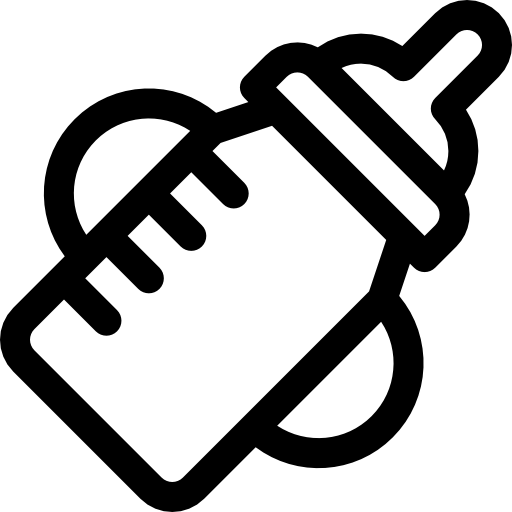 哺乳瓶 Basic Rounded Lineal icon