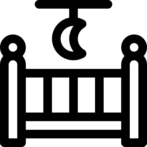 ゆりかご Basic Rounded Lineal icon