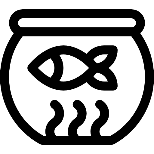 金魚鉢 Basic Rounded Lineal icon