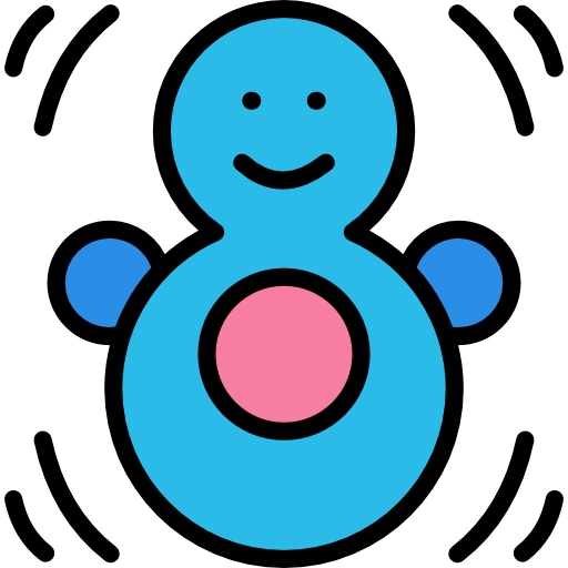 Baby toy Darius Dan Lineal Color icon
