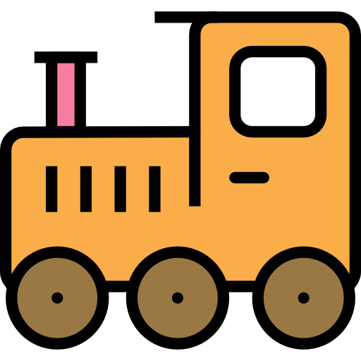 Train Darius Dan Lineal Color icon