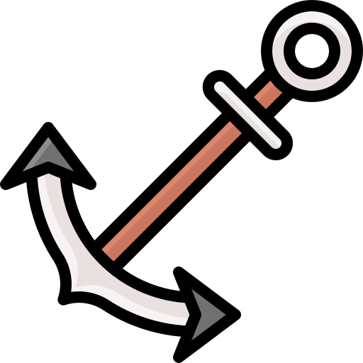 アンカー Generic Outline Color icon