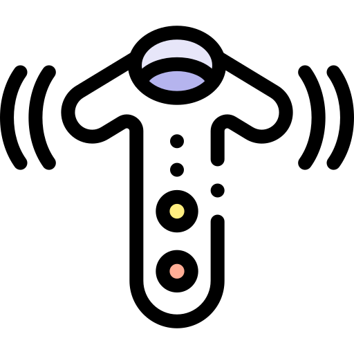 リモコン Detailed Rounded Lineal color icon