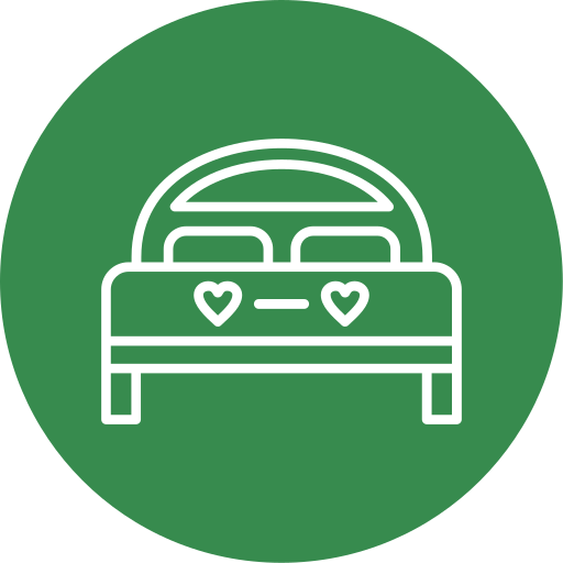 podwójne łóżko Generic Flat ikona