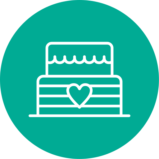 Wedding cake Generic Flat icon