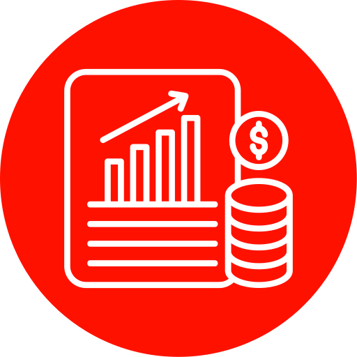 base de datos financiera Generic Flat icono