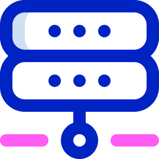 サーバ Super Basic Orbit Color icon