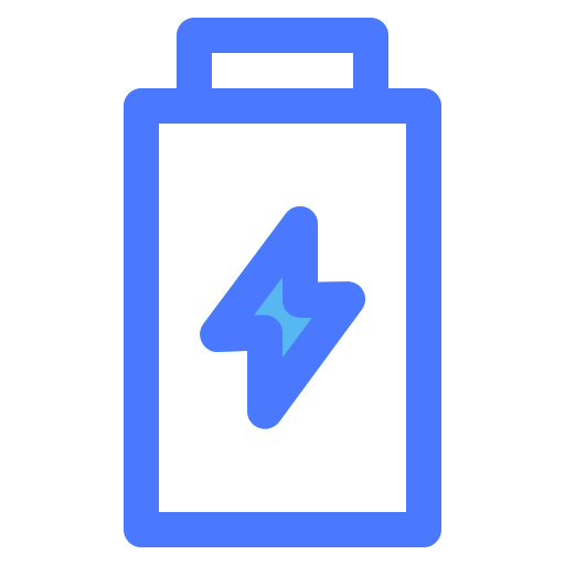충전 중 Generic Blue icon