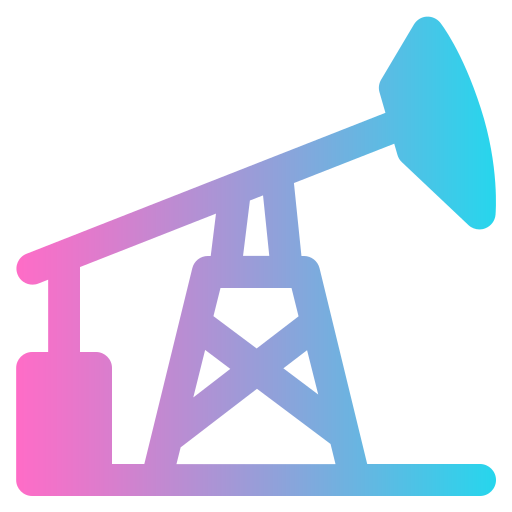 Нефтеперегонный завод Generic Flat Gradient иконка