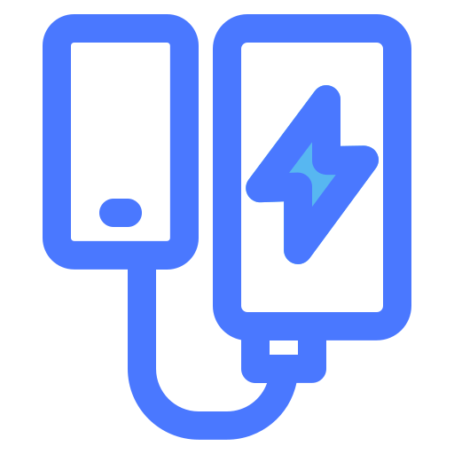 Power bank Generic Blue icon