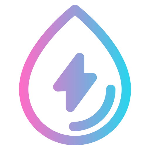 물 에너지 Generic Flat Gradient icon