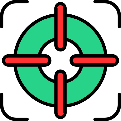 초점 Generic Outline Color icon