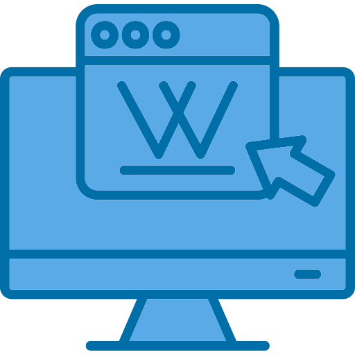 wikipedia Generic Blue icono