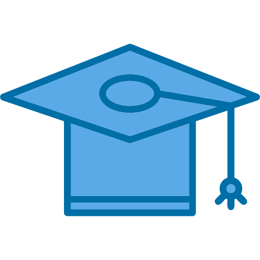 教育 Generic Blue icon