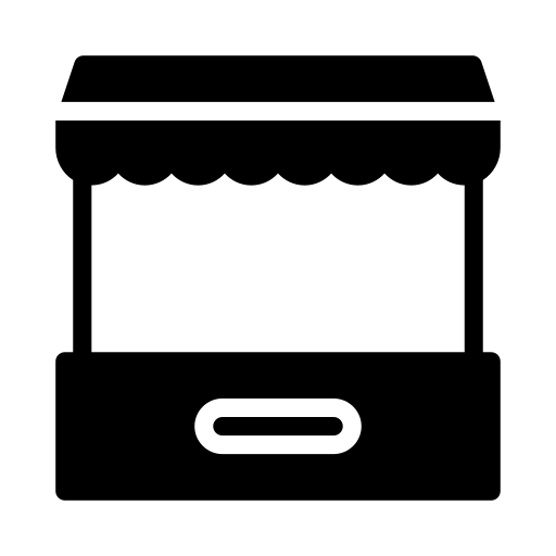 stoisko żywności Generic Glyph ikona